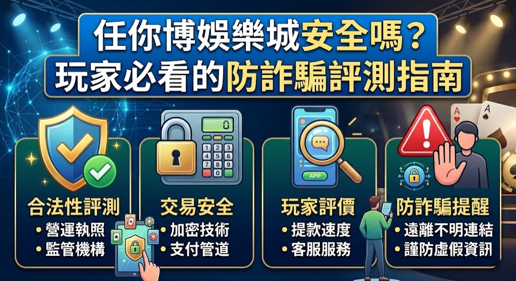 深入解析任你博娛樂城評價與安全性，幫你避開常見詐騙雷區